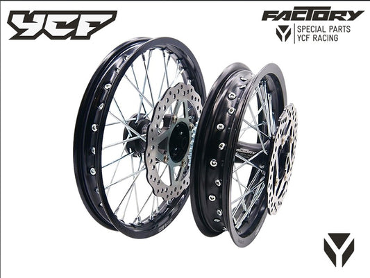 Kit roue anluminium 12/14" YCF