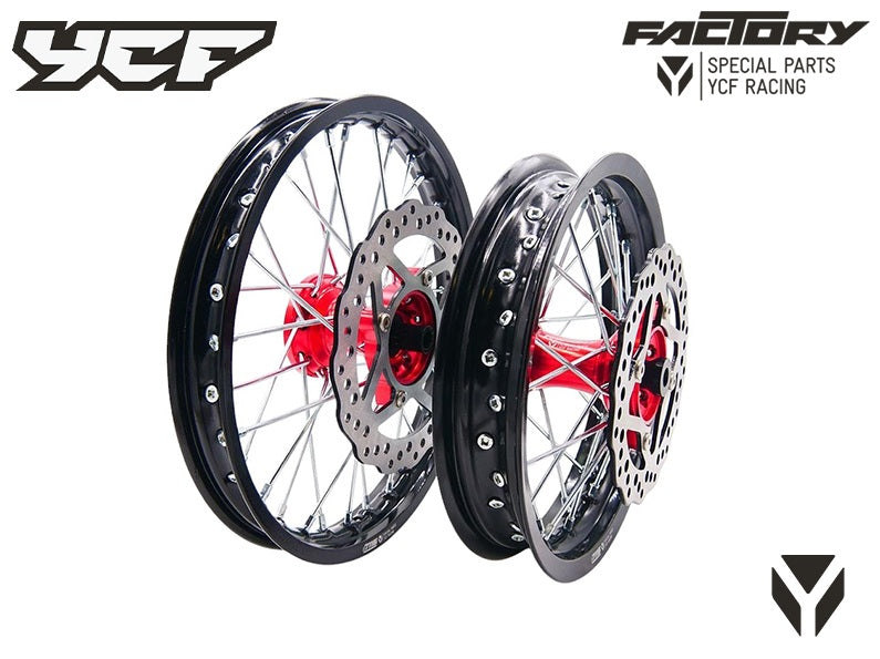 Kit roue anluminium 12/14" YCF