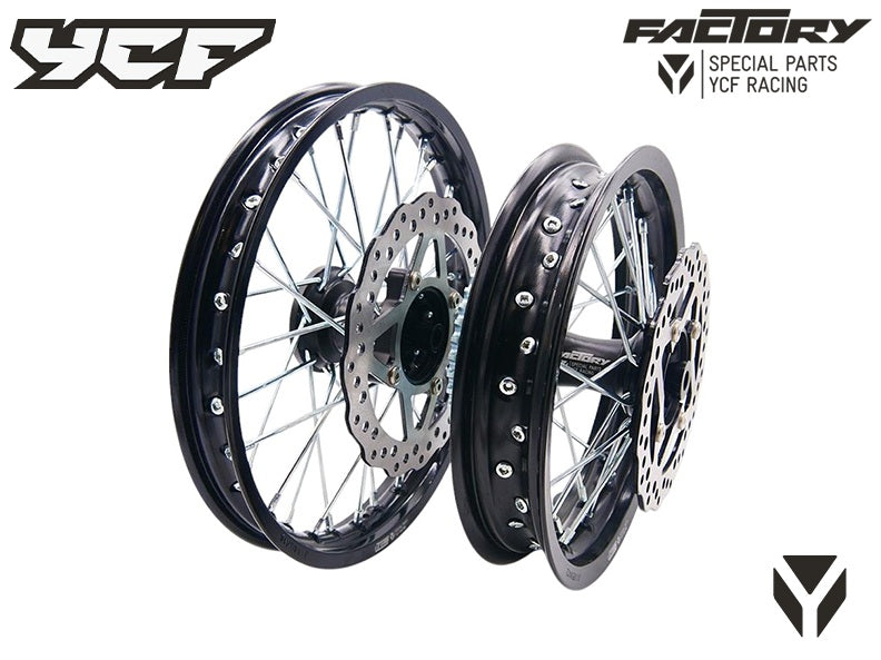 Kit roue anluminium 12/14" YCF