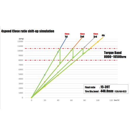 Boite de vitesse 4V Anima Racing piste - complète