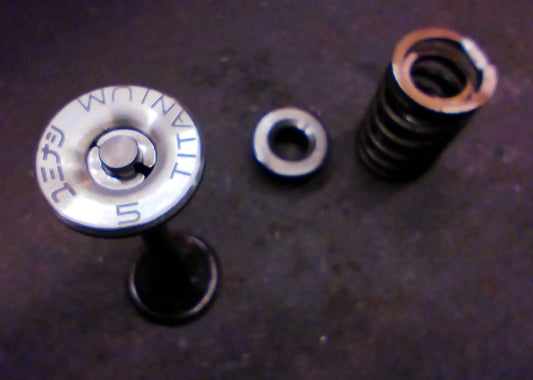 Coupelles titane fiddy racer