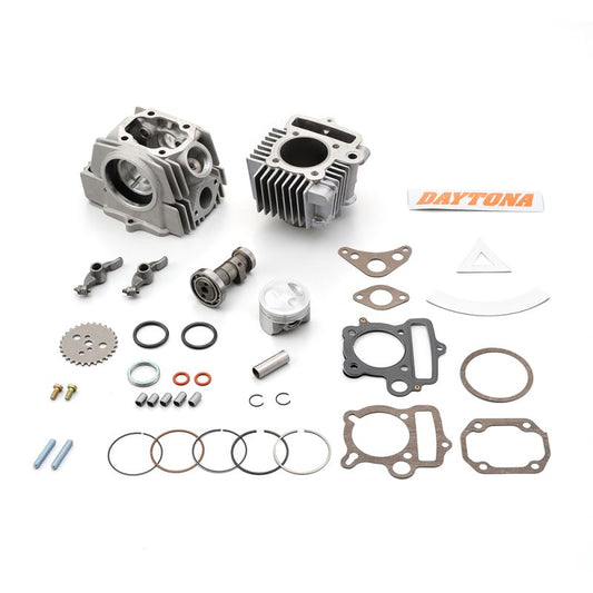 Kit cylindre culasse 52mm 88cc Daytona pour Honda Dax ST CT Monkey 12V CRF ZB GB4 - 107 lifan - 88 chinois