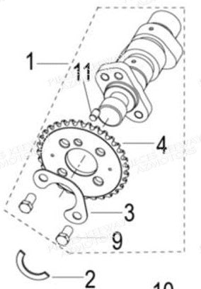 Arbre à came 155 ZS