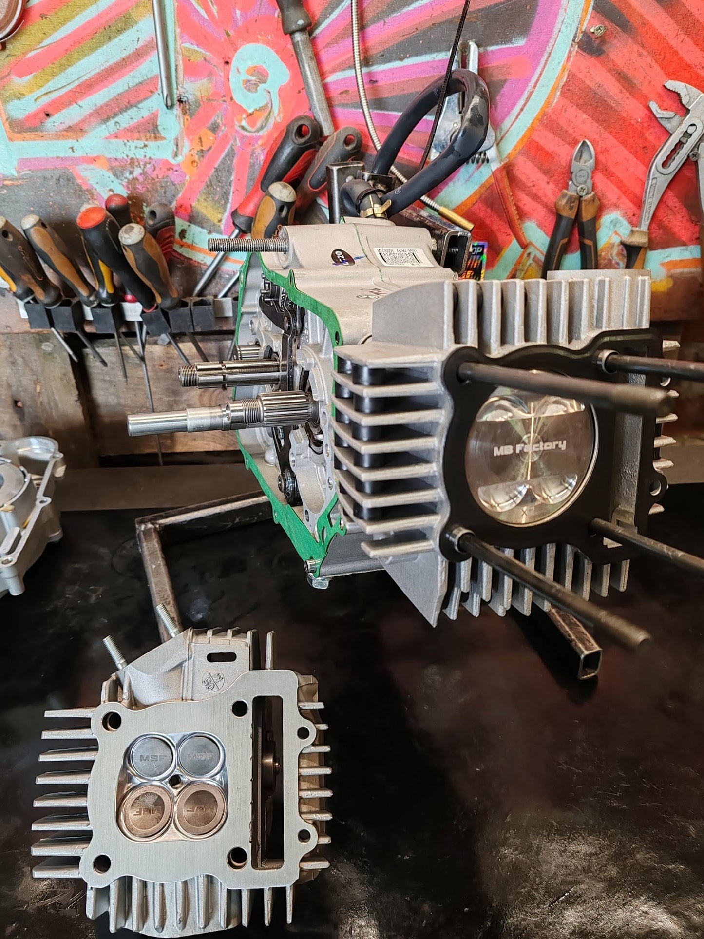 Assemblage moteur à la carte