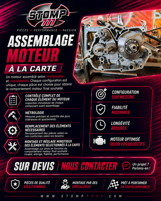 Assemblage moteur à la carte