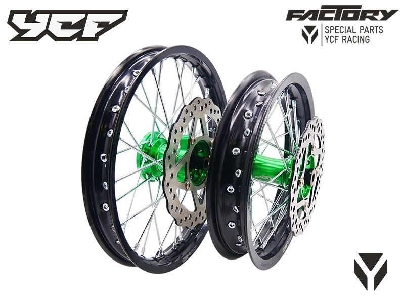 Kit roue anluminium 12/14" YCF