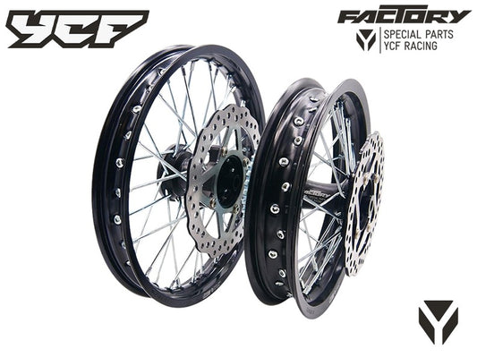 Kit roue anluminium 12/14" YCF