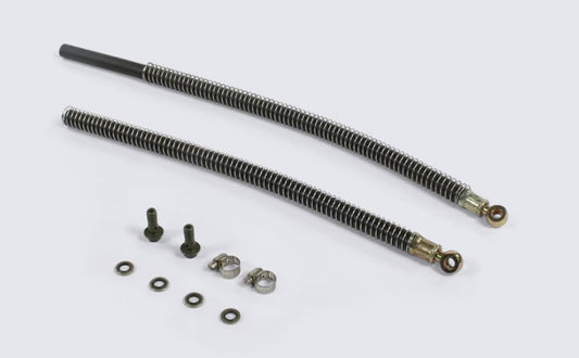 Durites radiateur 350mm 450mm banjo 8mm