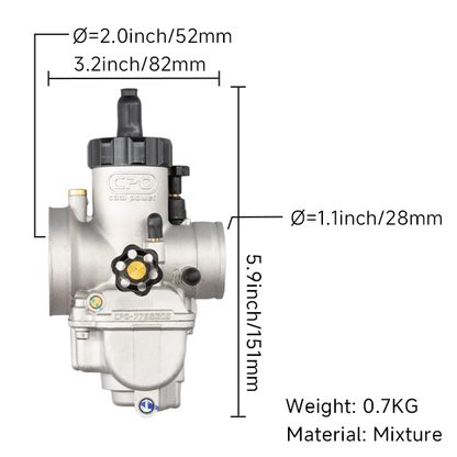Carburateur CPO Racing PE28 – PE28YJ
