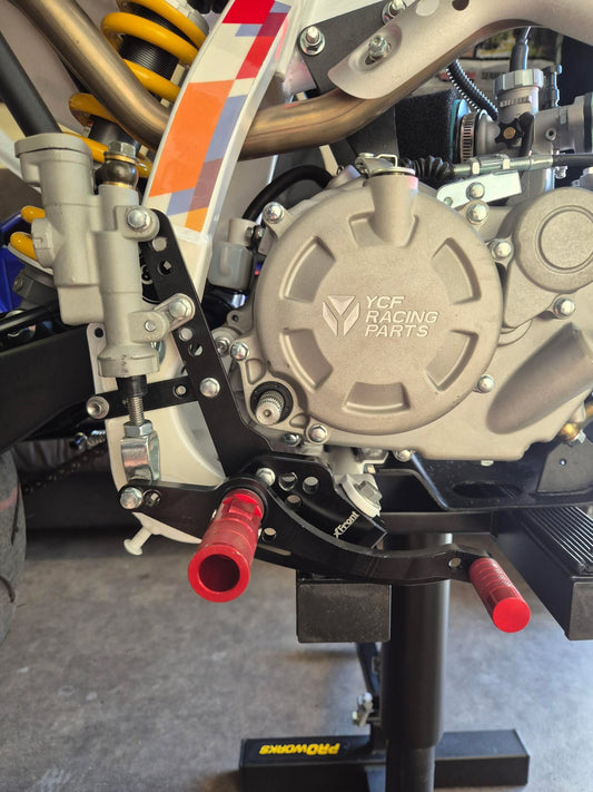 Kit commande reculées pour support cales pieds standards