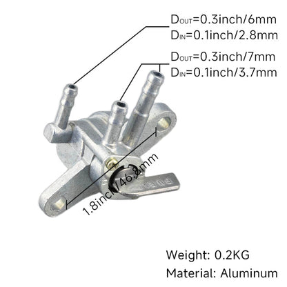 Robinet d’essence 3 voies Madmunk – Honda CT70 / Dax