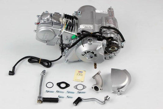 Moteur Lifan 125 démarreur électrique + kick