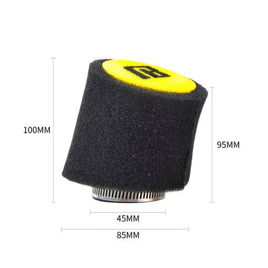 Filtre à air mousse 45mm NIBBI